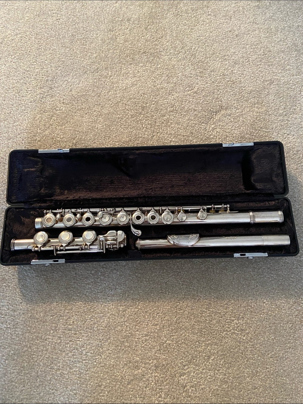 Vintage Armstrong 80 Sterling Silver Flute - Sterling SIlver Head, Body & Foot